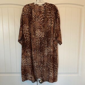 Chic Soul Kimono - Animal Print